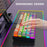 HXSJ K88 Gaming Keyboard 68 Keys Mechanical Wired Keyboard with LED Backlit - 5