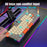 HXSJ K88 Gaming Keyboard 68 Keys Mechanical Wired Keyboard with LED Backlit - 7