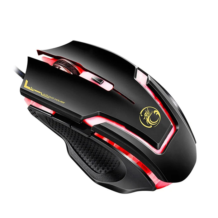 IMICE A9 Gaming Mouse USB Wired Mouse 6 Buttons 4000DPI Laptop Mice - 3