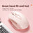 INPHIC F8 Rechargeable 2.4G Wireless Gaming Working Girls Mouse Computer Laptop Mute Mice - 6