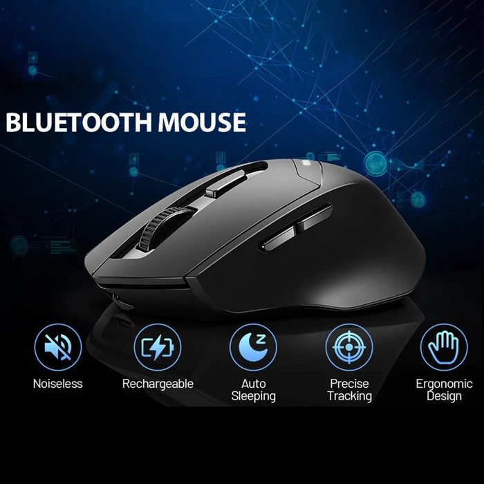 INPHIC DR01 Bluetooth-compatible 4.0 / Bluetooth-compatible 5.0 / 2.4G Wireless Mouse Computer Laptop Ergonomics Mice - 5