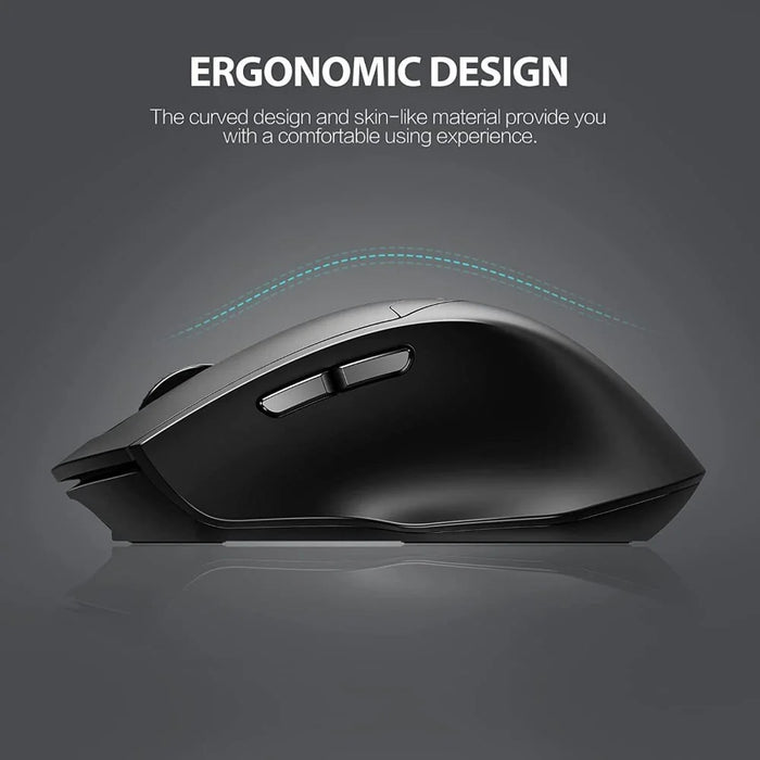 INPHIC DR01 Bluetooth-compatible 4.0 / Bluetooth-compatible 5.0 / 2.4G Wireless Mouse Computer Laptop Ergonomics Mice - 6