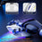 INPHIC IN9 Wired / Bluetooth-compatible 5.0 / 2.4G Wireless Mouse Gaming Office Home Computer Laptop Mice - Blue - 5