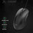 INPHIC PB1 USB Wired Business Office Gaming Mouse Mute Macro Programming Computer Laptop Mice - Black - 2