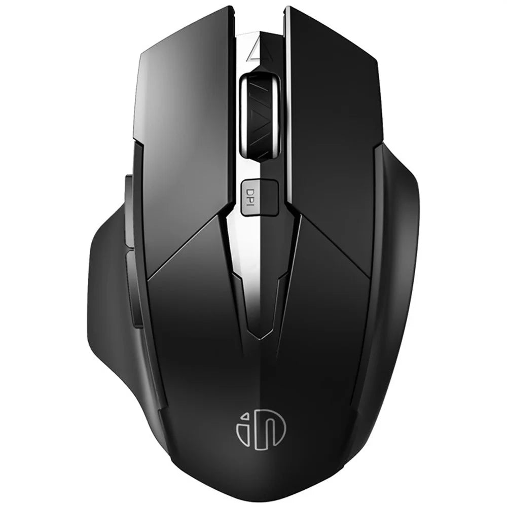 INPHIC F1 Wireless Mouse 1600DPI 6 Keys Type-C Rechargeable Mute Gaming Mouse for Home Office - 1