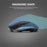 INPHIC F1 Wireless Mouse 1600DPI 6 Keys Type-C Rechargeable Mute Gaming Mouse for Home Office - 3