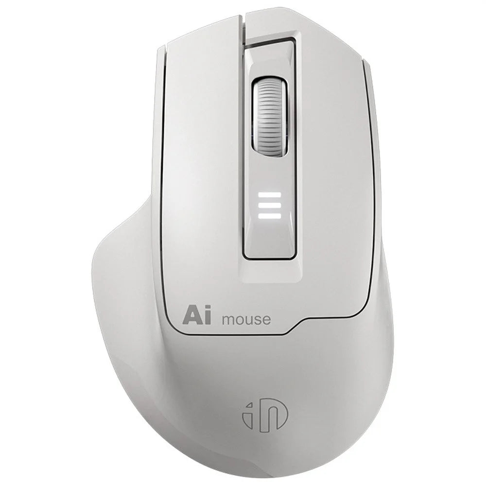 INPHIC S6 AI Smart Voice Mouse Wireless Bluetooth-compatible Mouse 2400DPI Support Voice Controlled Typing - 1