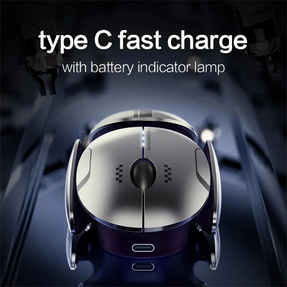 INPHIC X2 3 Modes Mouse Wireless Bluetooth-compatible 4.0  /  5.0 Mouse 2400DPI Rechargeable Mice with Light for Laptop - 4