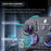 THUNDEROBOT G50S Bluetooth-compatible / 2.4G Wireless / Wired Gamepad 6-Axis Gyro Programmable Game Controller - Black - 3