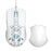 T-WOLF G520 Gaming Mouse RGB Backlit 7 Keys Programmable Mouse with Interchangeable Back Cover - White - 1