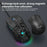 T-WOLF G520 Gaming Mouse RGB Backlit 7 Keys Programmable Mouse with Interchangeable Back Cover - White - 5