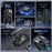 T-WOLF X3 Gaming Mouse Tri-Mode BT Wireless Hollow Design RGB Backlit Mechanical Mouse For Esports - Black - 3