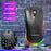Y-FRUITFUL M88 Gaming Mouse 2.4G Wireless/Wired 7 Button Ergonomic PC Gaming Mice with RGB Backlit - Black - 3