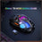ONIKUMA DM02 Tri-Mode Gaming Mouse 2.4G Wireless Bluetooth-compatible 6 DPI Levels RGB Backlit Mouse - Black - 2
