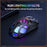 ONIKUMA DM02 Tri-Mode Gaming Mouse 2.4G Wireless Bluetooth-compatible 6 DPI Levels RGB Backlit Mouse - Black - 4
