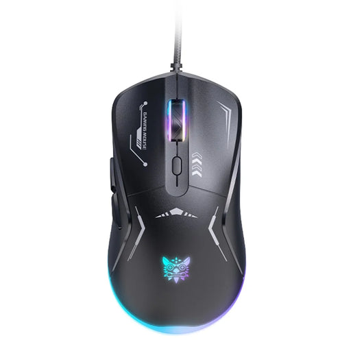 ONIKUMA CW917 Gaming Mouse 6 Keys RGB Color Wired Mechanical Mouse for PC Esports - Black - 1