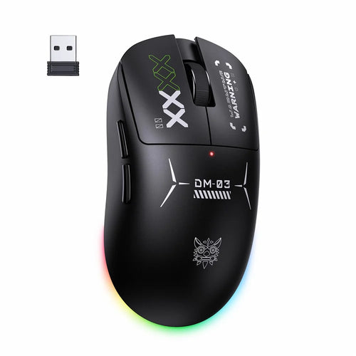 ONIKUMA DM03 Gaming Mouse Wireless 2.4G Bluetooth-compatible Wired 3-Mode 12000DPI Rechargeable Mice for PC Gaming Office - 1