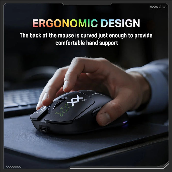 ONIKUMA DM03 Gaming Mouse Wireless 2.4G Bluetooth-compatible Wired 3-Mode 12000DPI Rechargeable Mice for PC Gaming Office - 3