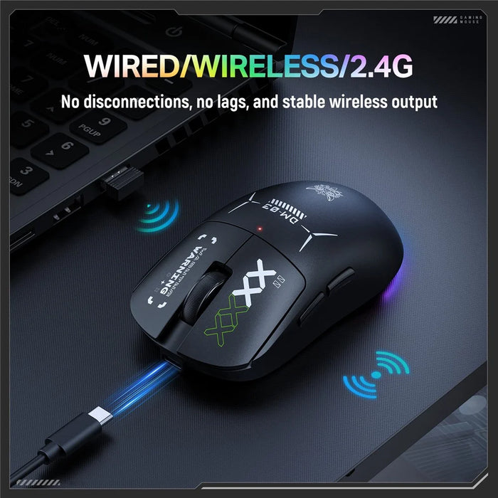 ONIKUMA DM03 Gaming Mouse Wireless 2.4G Bluetooth-compatible Wired 3-Mode 12000DPI Rechargeable Mice for PC Gaming Office - 5