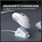 ONIKUMA DM07 2.4G Wireless Gaming Mouse 3-Mode Wired Bluetooth-compatible PC Mice with Magnetic Charging Base - White - 4