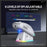 ONIKUMA DM07 2.4G Wireless Gaming Mouse 3-Mode Wired Bluetooth-compatible PC Mice with Magnetic Charging Base - White - 7