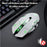 FREE WOLF X8 2.4G Wireless Charging Game Mouse Silent Illuminated Mechanical Mouse - White - 5
