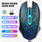 W210 2.4GHz Wireless Bluetooth-compatible Silent Mouse RGB Light 6-Button Computer Mice with 1600 DPI for PC Laptop - 2