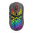 HEITIENIU BL110 2.4G Wireless Mouse 3200DPI Honeycomb Hollow Optical Mouse with RGB Light for PC, Laptop - Black - 1