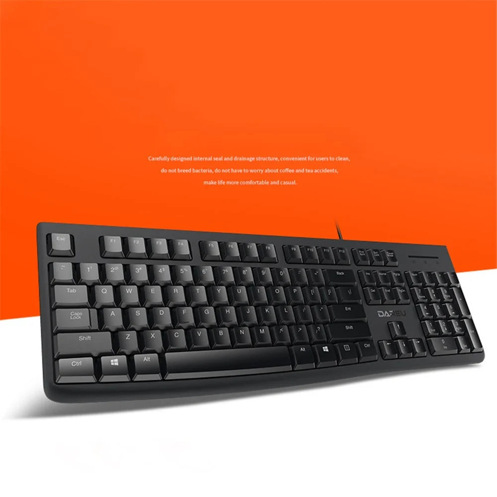 DAREU LK185 104 Keys USB Wired Keyboard Gaming Keyboard - 4