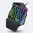 HXSJ V500 35 Keys One Handed Gaming Keyboard RGB Backlit Keyboard - 1