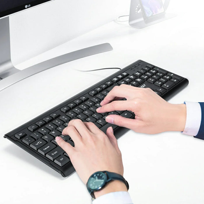 T-WOLF T15 104 Keys USB Wired Keyboard - 2
