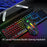 T-WOLF TF800 4 in 1 LED Backlit Gaming Working Keyboard Mouse Headphone Mouse Pad Set - 2