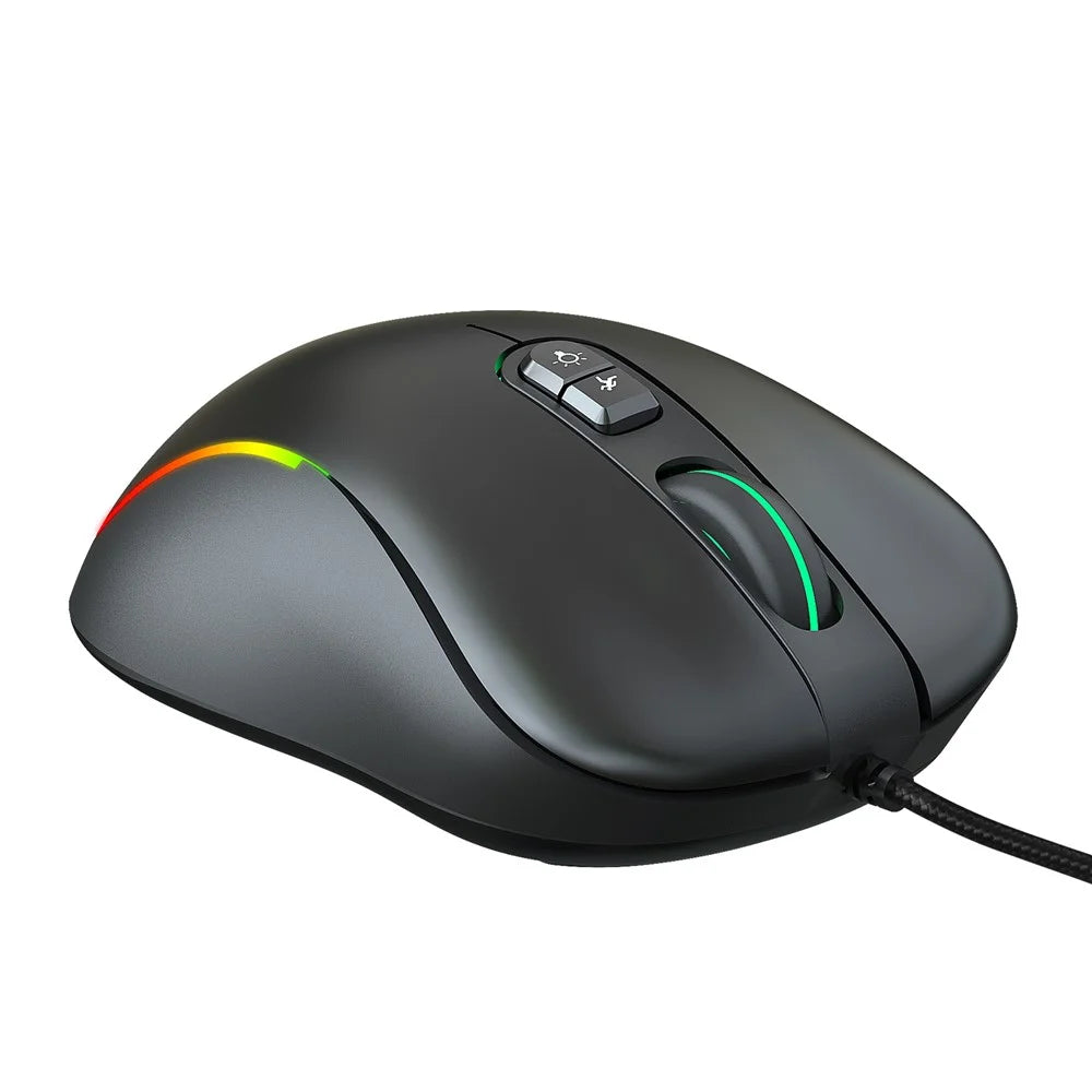 HXSJ J300 RGB Lighting Programmable Gaming Mouse[7 Buttons] - 6