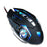 T-WOLF V6 USB Wired Mouse 6 Buttons Luminous Mechanical Computer Mouse - Technology Black - 6
