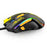 HM 762 USB Port 8 Keys Wired Colorful Luminous Gaming Mouse - Yellow - 3