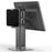 JIUSHARK JSP-5 Desktop Dual Tablet Holder 12-inch Tablet Aluminum Alloy Heighten Bracket, Clamp + X-Shape - Grey - 1
