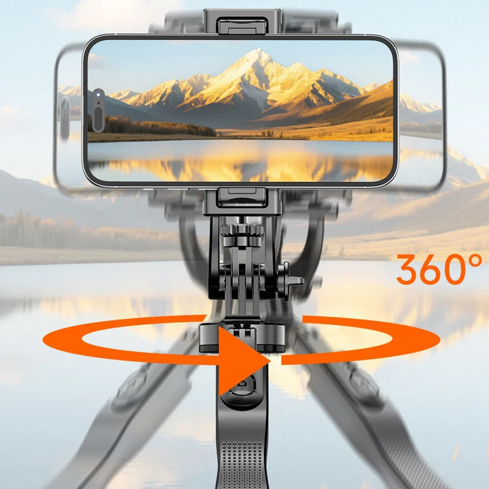 CYKE L16 1.8m Extendable Selfie Stick Pop-Up Tripod Stand with Wireless Remote for Live Streaming Photography - 5