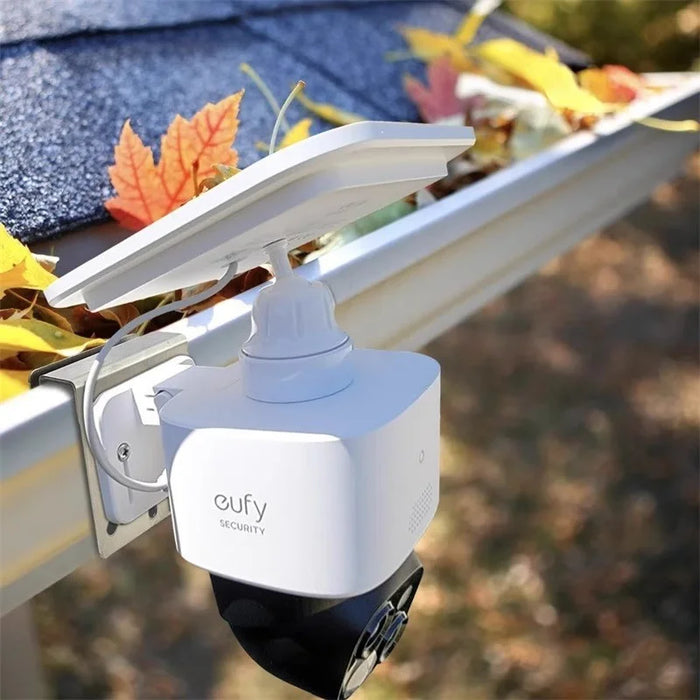 180 Degree Rotation CCTV Camera Holder Bracket Stainless Steel Gutter Mount Stand - 5