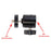 360 Degree Adjustable Ball Head Tree Mount Camera Bracket for Outdoor Hunting Trail Camera - Black - 6