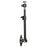 360 Degree Rotation Security Camera Holder Mount 35-50cm Carbon Steel Telescopic Arm Bracket - 1