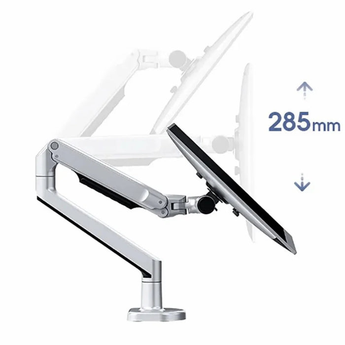 NEWSENCE V8 Desk Mount Monitor Aluminum Alloy Bracket Adjustable 17-38inch Computer Monitor Holder - 5
