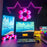 6Pcs / Set 3D Quantum Light APP Control Sound Pickup RGB Hexagonal Gaming Ambient Lamp with Remote - 3