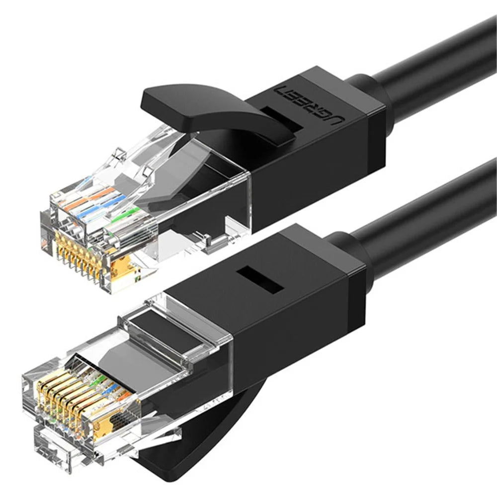 UGREEN 20164 Ethernet Cable Eight-Core 1000Mbps Cat6 Network LAN Cord UTP Gigabit Networking Cable 10m - 1