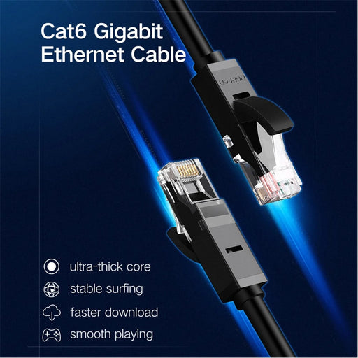 UGREEN 20164 Ethernet Cable Eight-Core 1000Mbps Cat6 Network LAN Cord UTP Gigabit Networking Cable 10m - 2