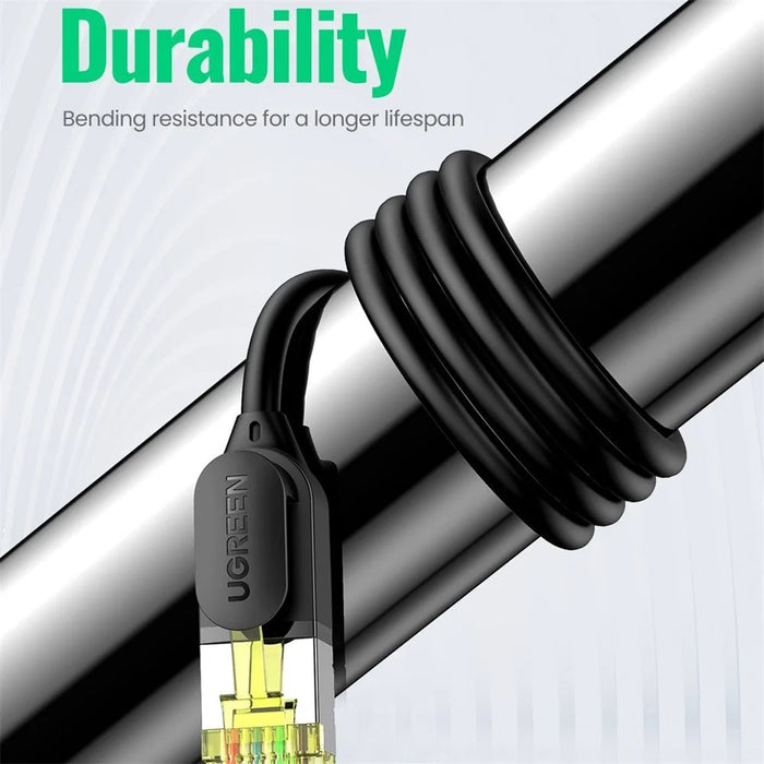 UGREEN 80414 Gigabit Cat7 RJ45 LAN Cable Ethernet Cable 10Gbps Computer Router Network Connection Cord - 1m - 7