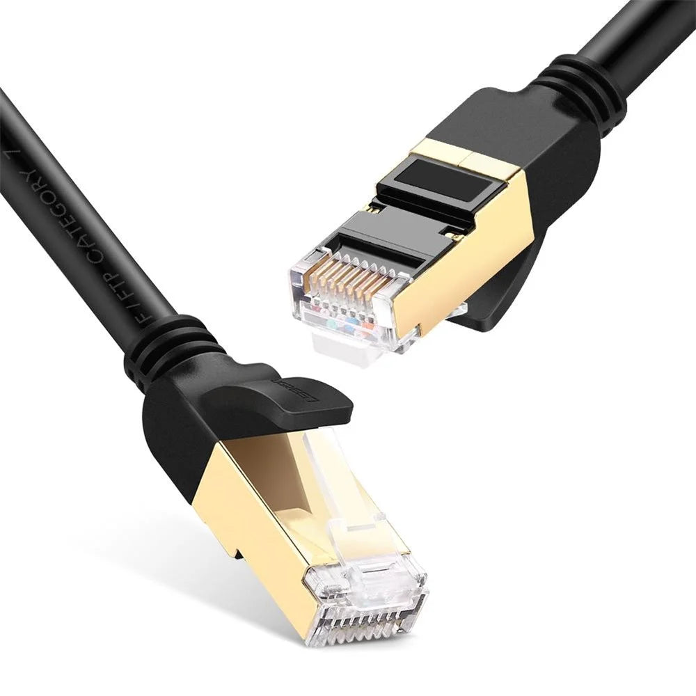 UGREEN 11268 Cat7 Gigabit RJ45 Ethernet Cable 10Gbps High Speed LAN Patch Cable - 1m - 1