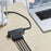 1 to 4 RJ45 Network Expansion Adapter LAN Ethernet Male to Female Networking Splitter - 2