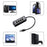 1 to 4 RJ45 Network Expansion Adapter LAN Ethernet Male to Female Networking Splitter - 5