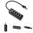 1 to 4 RJ45 Network Expansion Adapter LAN Ethernet Male to Female Networking Splitter - 6