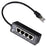 1 to 4 RJ45 Network Expansion Adapter LAN Ethernet Male to Female Networking Splitter - 7